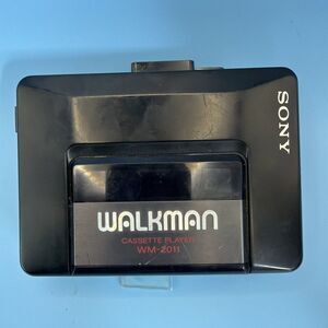 🎧 Sony Walkman Cassette Player WM-2011 Black Pre-Owned Motor Runs